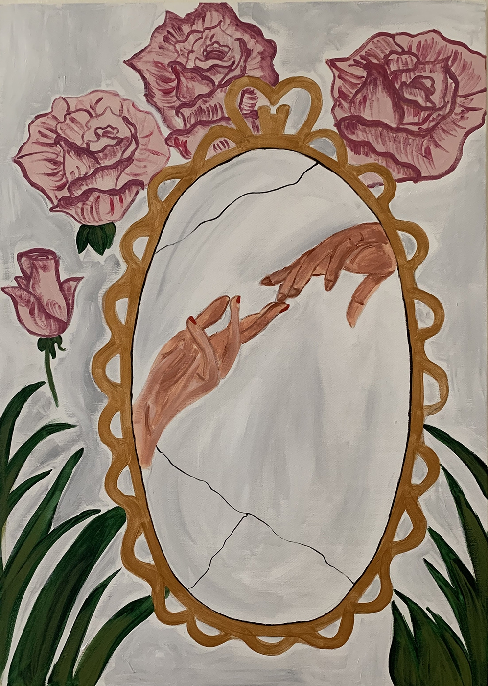 Original Painting Specchio