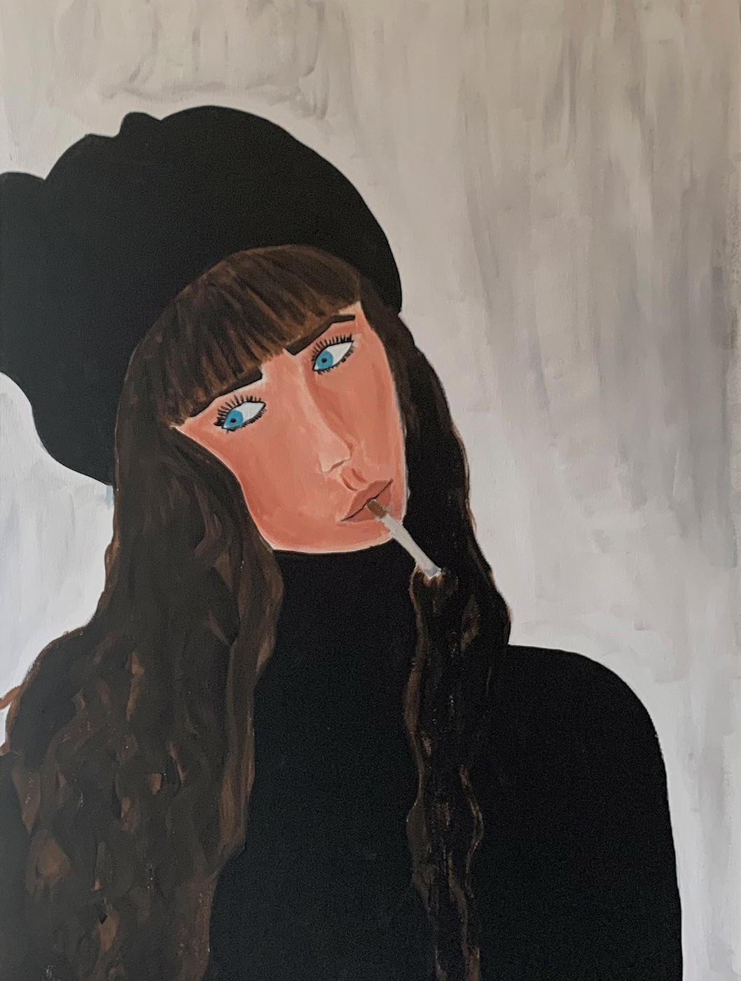 Original Painting Self Portrait