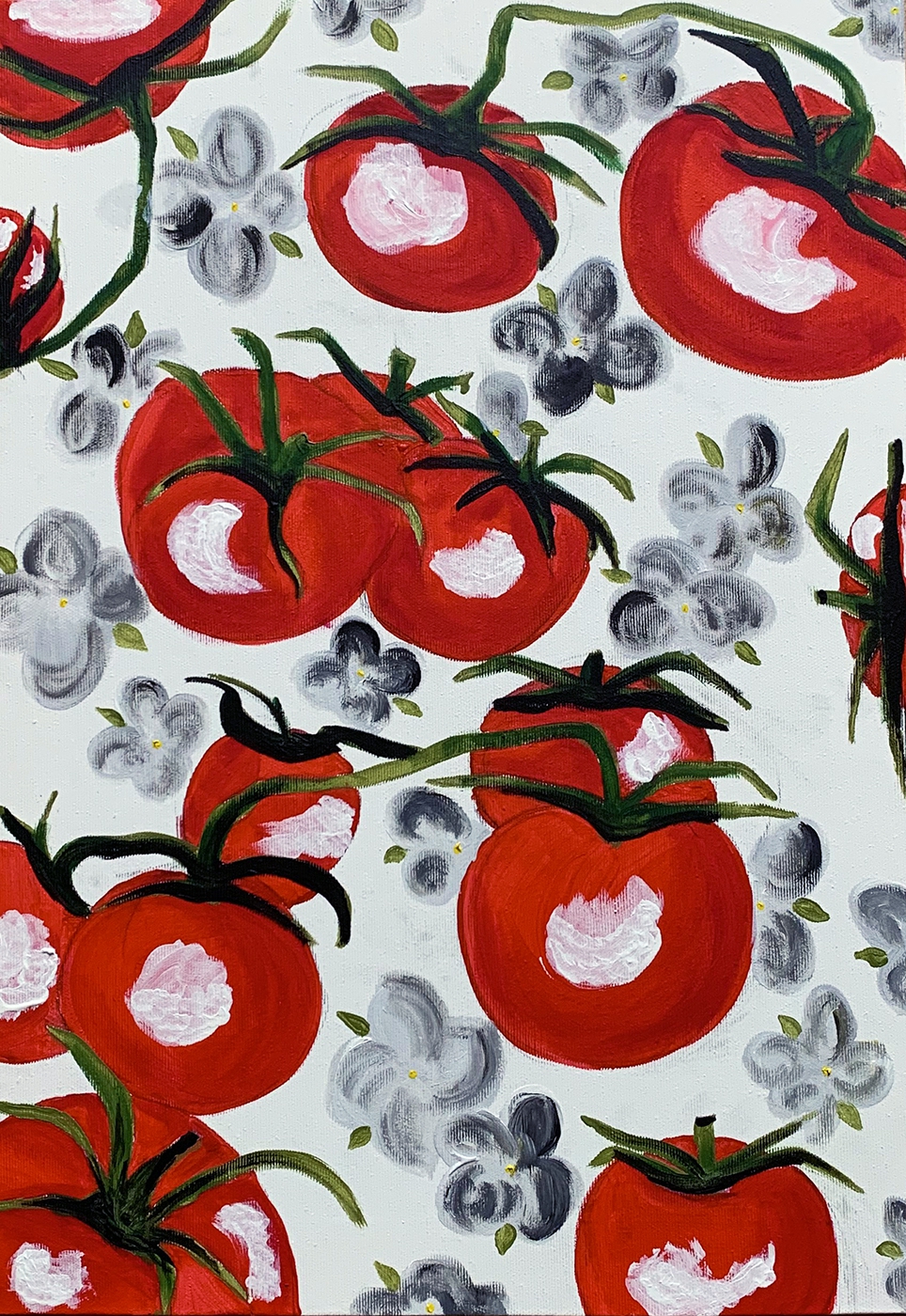 Original Painting Les tomates douces