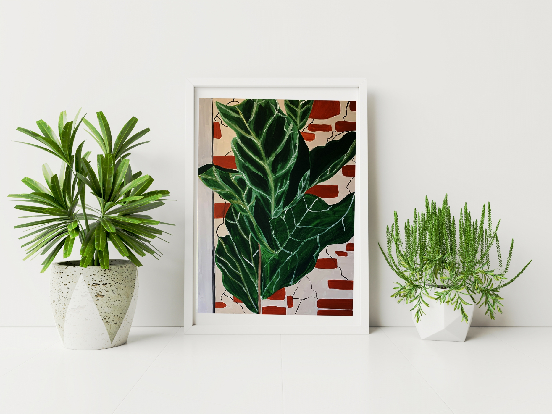 Original Paintings Collection Plants