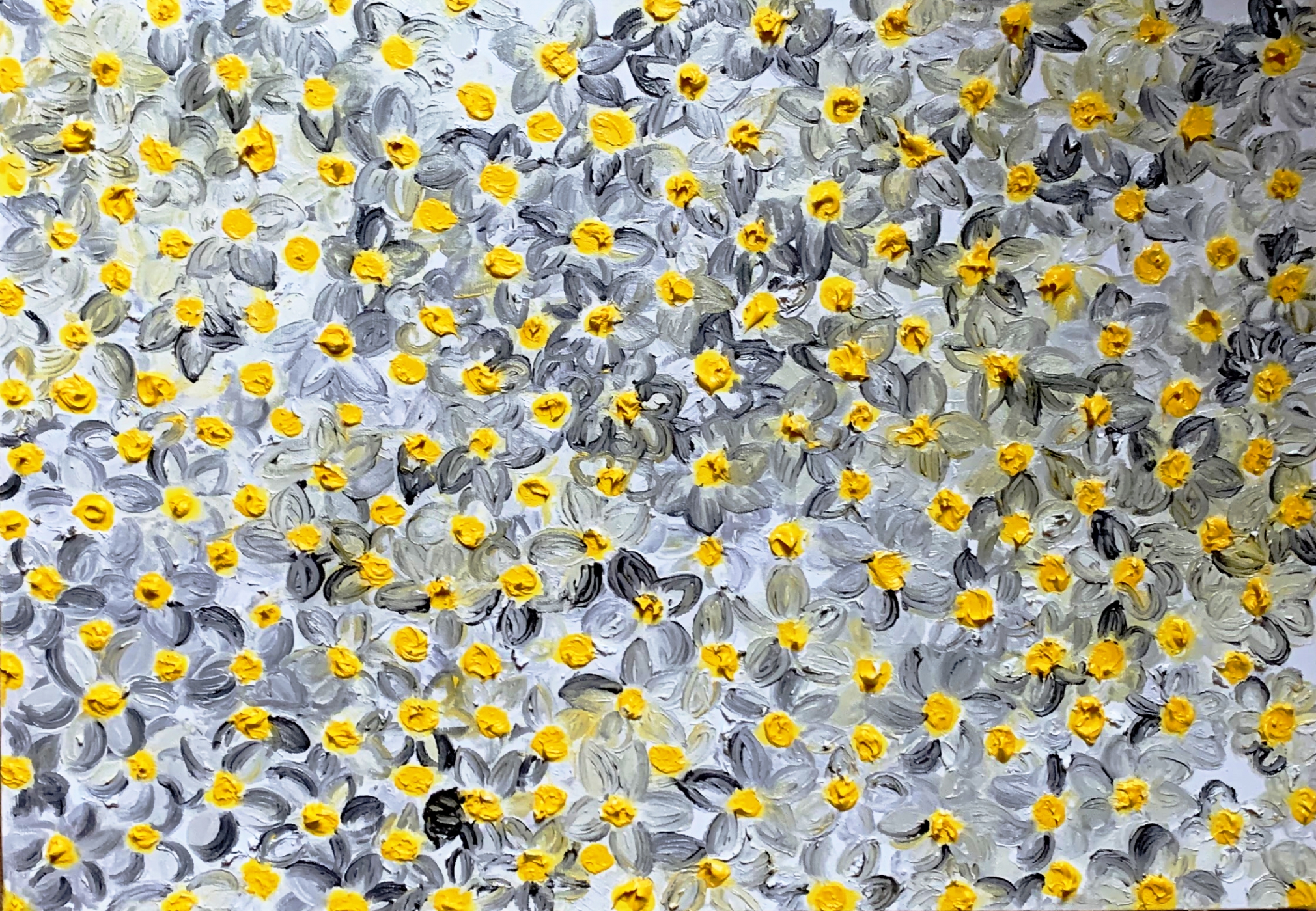 Original Painting Les marguerites