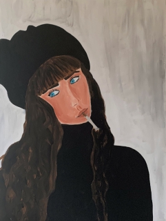 Original Painting Self Portrait