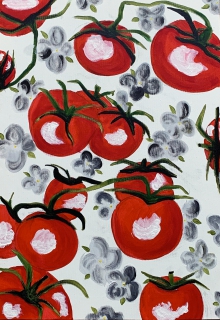 Original Painting Les tomates douces