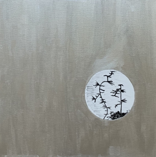 Original Painting Silver View